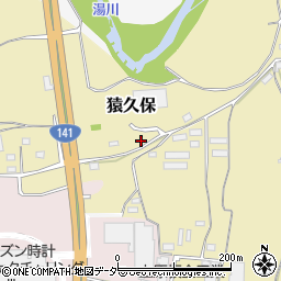 長野県佐久市猿久保604周辺の地図