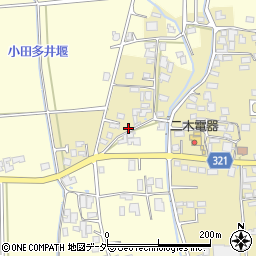 長野県安曇野市三郷明盛5004周辺の地図