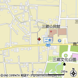 長野県安曇野市三郷明盛4875-10周辺の地図