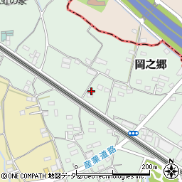 群馬県藤岡市岡之郷1345-3周辺の地図