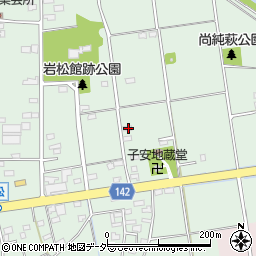 群馬県太田市岩松町623周辺の地図