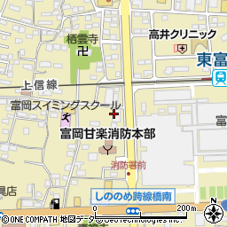 芝浦梱包運輸株式会社　高崎事業所富岡営業所周辺の地図