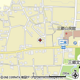 長野県安曇野市三郷明盛4877周辺の地図