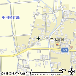 長野県安曇野市三郷明盛5003-5周辺の地図