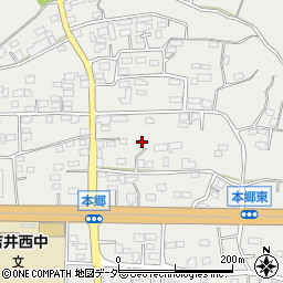 群馬県高崎市吉井町本郷265周辺の地図