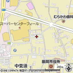 群馬県藤岡市中栗須359周辺の地図