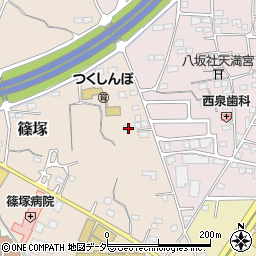 群馬県藤岡市篠塚41周辺の地図