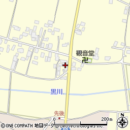 茨城県小美玉市先後260周辺の地図