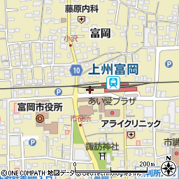 東苑富岡店周辺の地図