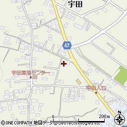 群馬県富岡市宇田485-5周辺の地図