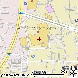 ホームセンターセキチュー藤岡インター店周辺の地図