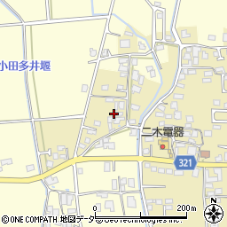 長野県安曇野市三郷明盛5006-1周辺の地図