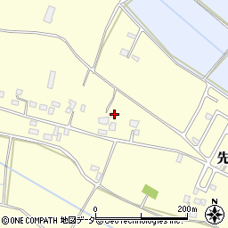 茨城県小美玉市先後386周辺の地図