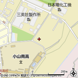 栃木県小山市西黒田79周辺の地図