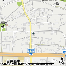 群馬県高崎市吉井町本郷260周辺の地図