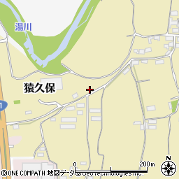 長野県佐久市猿久保517-13周辺の地図