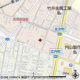 群馬県館林市足次町1092-1周辺の地図