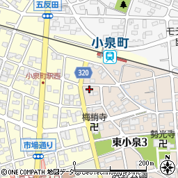 静波園　大泉本店周辺の地図
