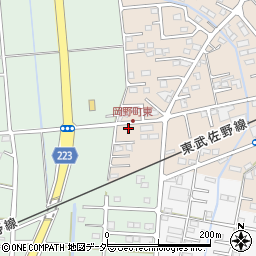 群馬県館林市足次町2045周辺の地図