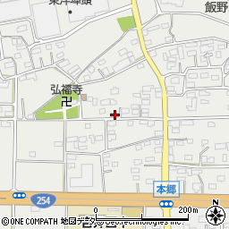 群馬県高崎市吉井町本郷564周辺の地図