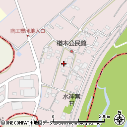 栃木県小山市楢木41周辺の地図