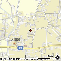 長野県安曇野市三郷明盛4960-2周辺の地図