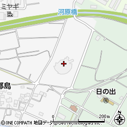 本庄市都島浄水場周辺の地図