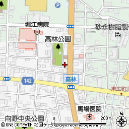 大橋精肉店周辺の地図
