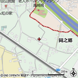 群馬県藤岡市岡之郷1308周辺の地図