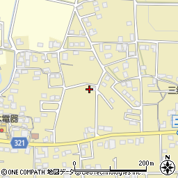長野県安曇野市三郷明盛4923周辺の地図