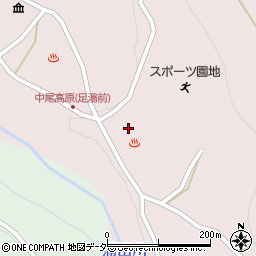 岐阜県高山市奥飛騨温泉郷中尾437-156周辺の地図