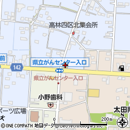 安楽亭太田高林店周辺の地図