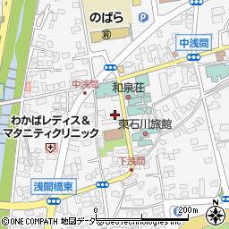 菊之湯社宅周辺の地図