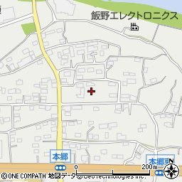 群馬県高崎市吉井町本郷436周辺の地図