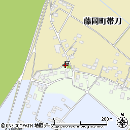 栃木県栃木市藤岡町帯刀66-3周辺の地図