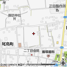 群馬県太田市尾島町周辺の地図