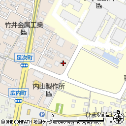 群馬県館林市足次町1221-1周辺の地図