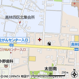 株式会社エンドウハウゼ　太田営業所周辺の地図