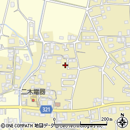 長野県安曇野市三郷明盛4960-10周辺の地図