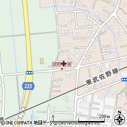 群馬県館林市足次町2836-7周辺の地図