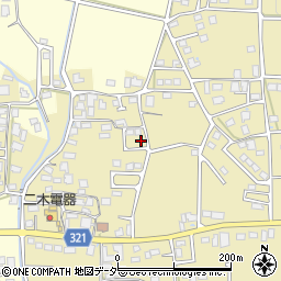長野県安曇野市三郷明盛4960-6周辺の地図