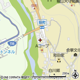 岐阜県大野郡白川村荻町1142周辺の地図