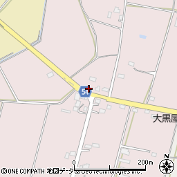 栃木県小山市東黒田151-2周辺の地図