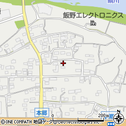 群馬県高崎市吉井町本郷436-1周辺の地図