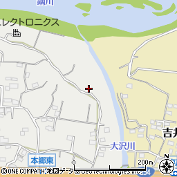 群馬県高崎市吉井町本郷326周辺の地図