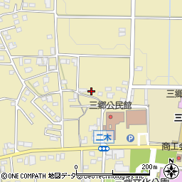 長野県安曇野市三郷明盛4842-2周辺の地図