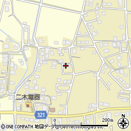 長野県安曇野市三郷明盛4960-8周辺の地図