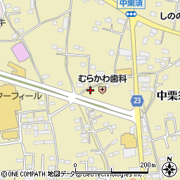 群馬県藤岡市中栗須267-4周辺の地図