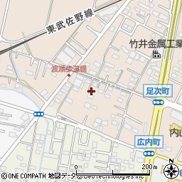 群馬県館林市足次町1087周辺の地図