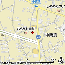 群馬県藤岡市中栗須271周辺の地図